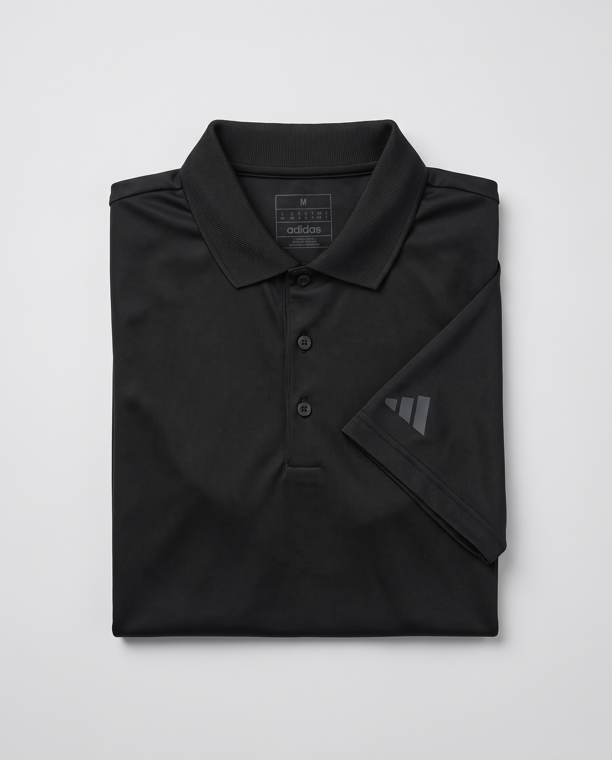 adidas Performance golf polo – black