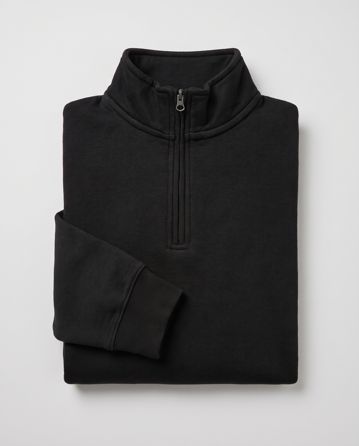 Heritage quarter zip sweatshirt - Black