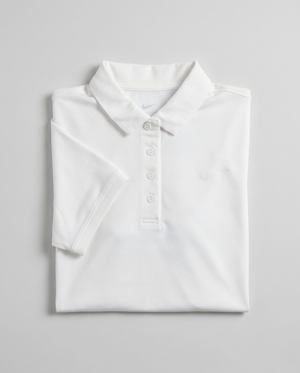 Women's Nike Dri-FIT Victory polo - White - folded