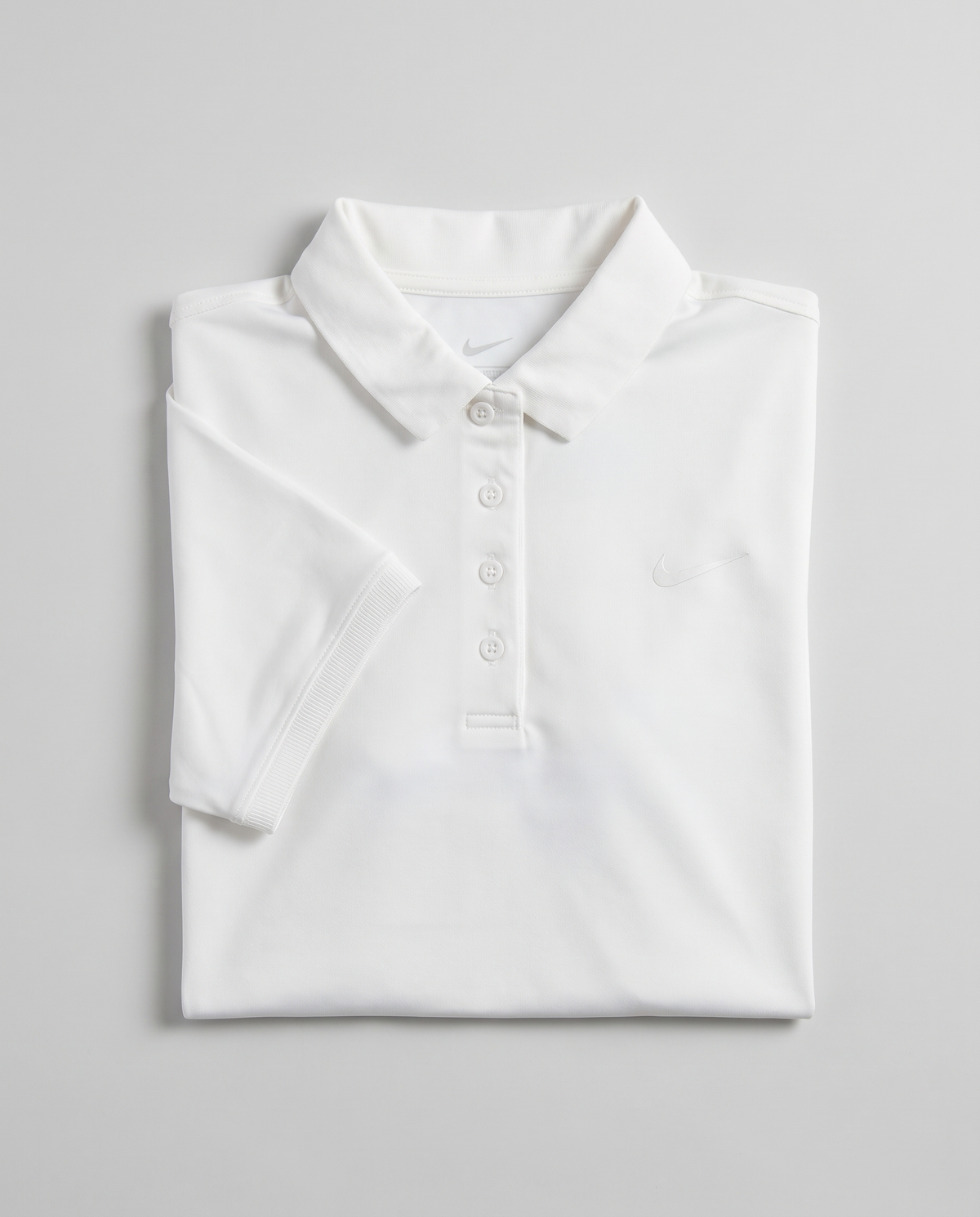 Women's Nike Dri-FIT Victory polo - White - folded