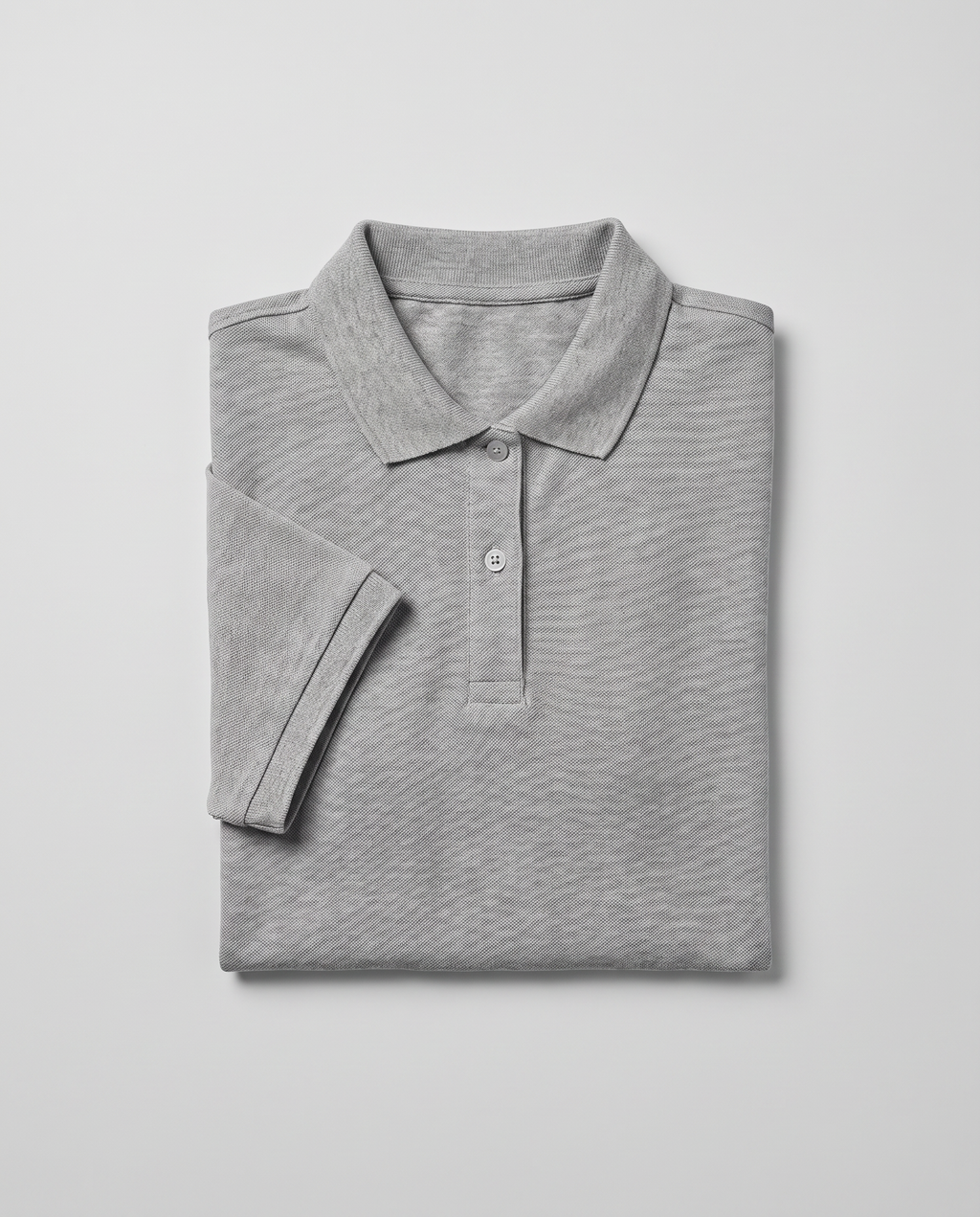 Salcombe Ladies Pique Polo - Moon Grey Heather