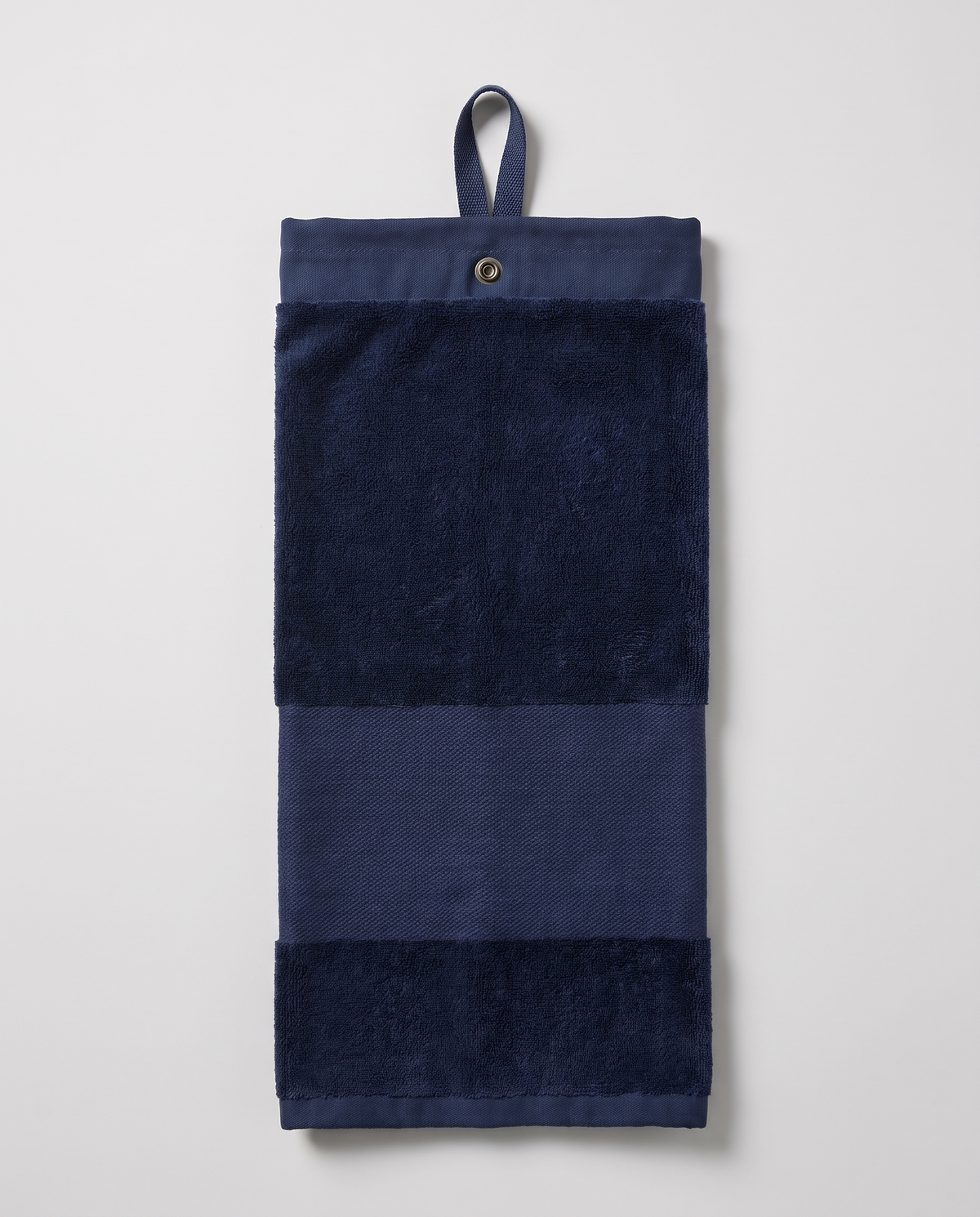 Deluxe Velour Golf Towel - Navy