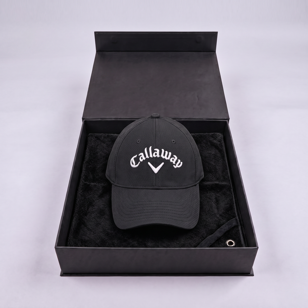 Personalised Callaway Golf Small Gift Pack - cap and towel in gift box